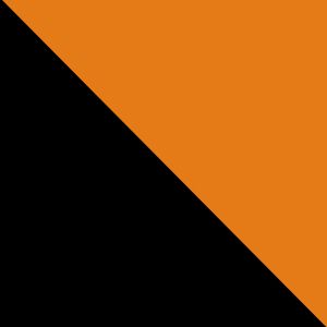 M MESSENGER BAG NOIR/ORANGE