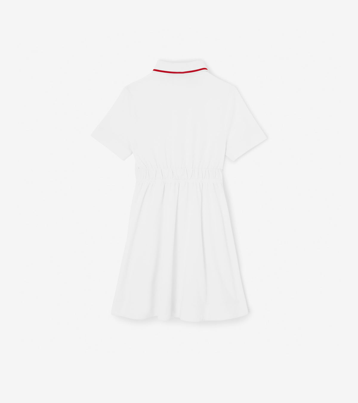KID GIRL JERSY DRESS BLANC