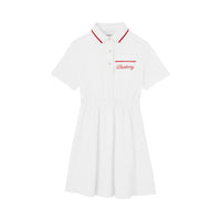 KID GIRL JERSY DRESS BLANC