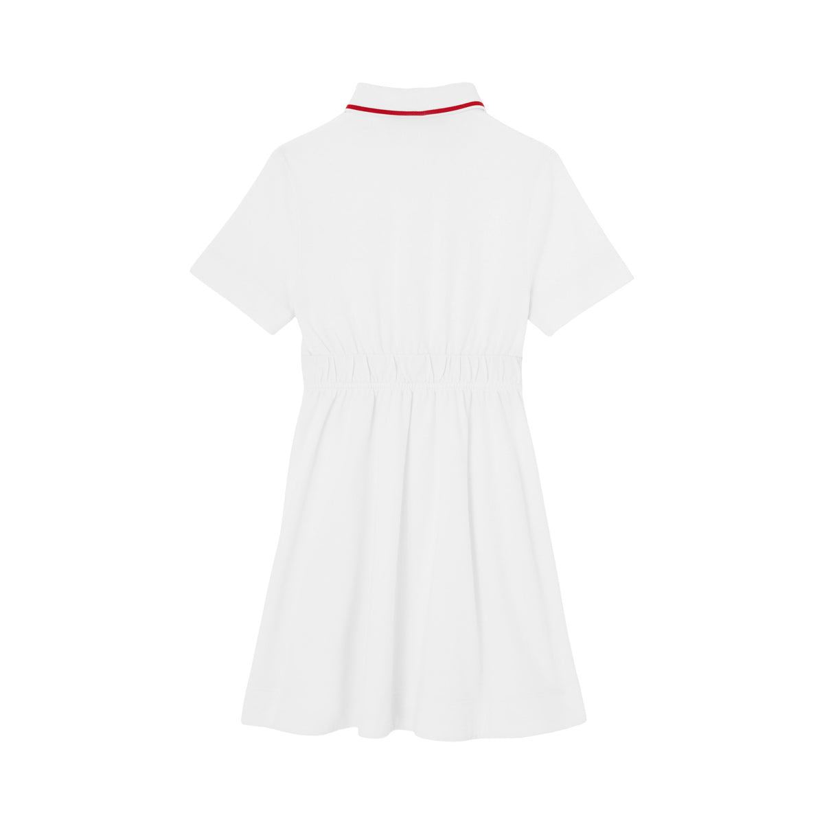 KID GIRL JERSY DRESS BLANC