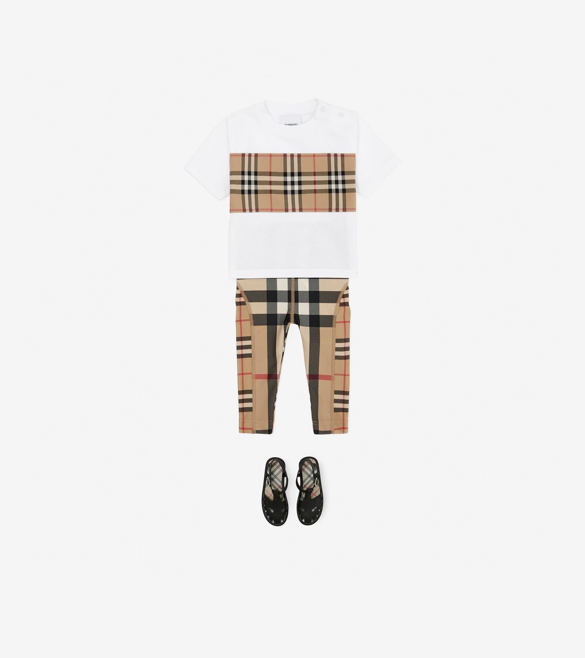 INF GIRL JERSY TRSRS ARCHIVE BEIGE IP CHK