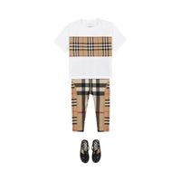 INF GIRL JERSY TRSRS ARCHIVE BEIGE IP CHK