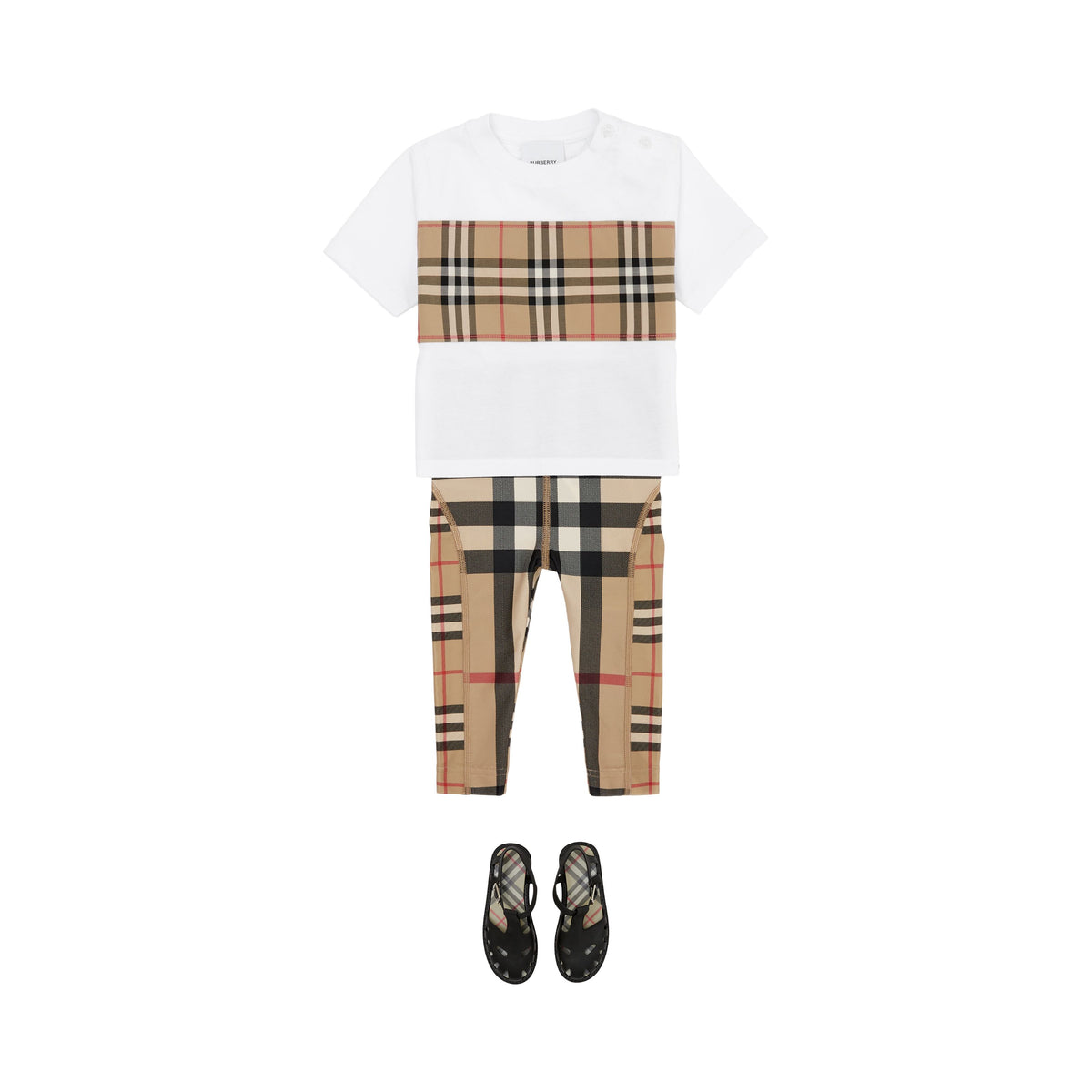 INF GIRL JERSY TRSRS ARCHIVE BEIGE IP CHK
