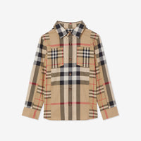 KID BOY SHIRTS ARCHIVE BEIGE IP CHK