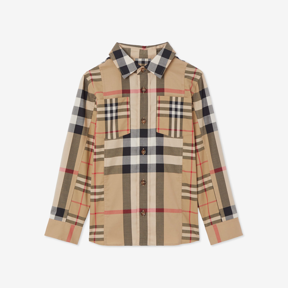 KID BOY SHIRTS ARCHIVE BEIGE IP CHK