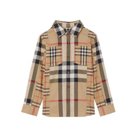 KID BOY SHIRTS ARCHIVE BEIGE IP CHK