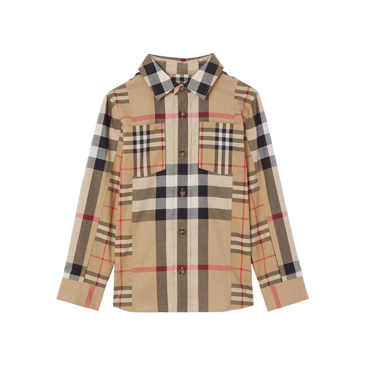 KID BOY SHIRTS ARCHIVE BEIGE IP CHK