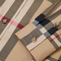 KID BOY SHIRTS ARCHIVE BEIGE IP CHK
