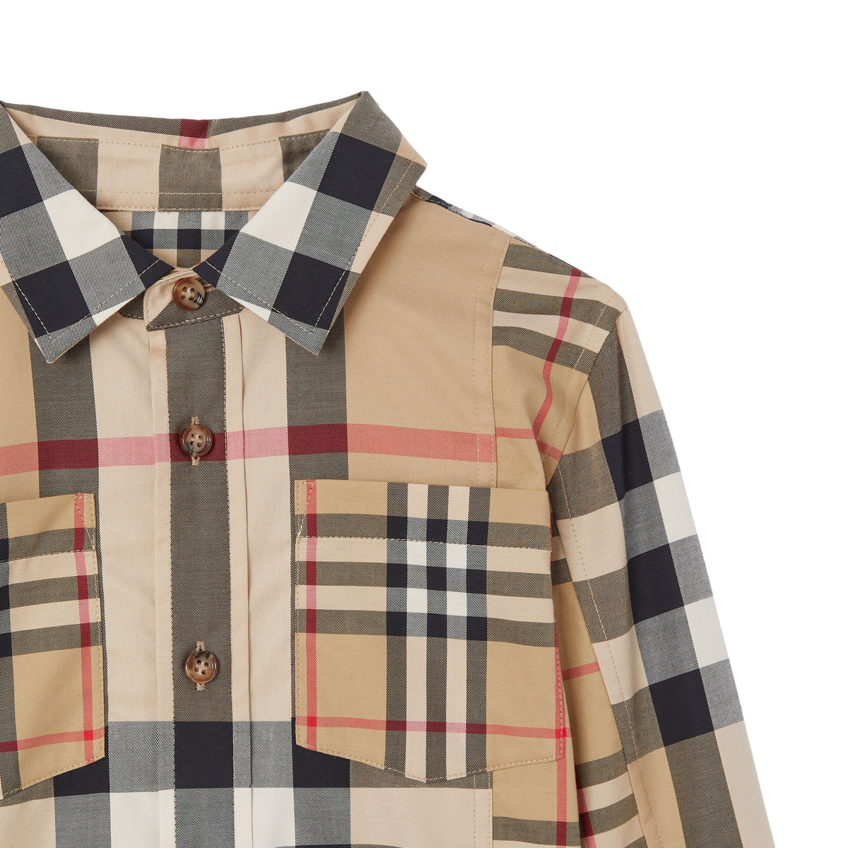 KID BOY SHIRTS ARCHIVE BEIGE IP CHK