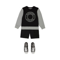 KID BOY SWEATERS NOIR