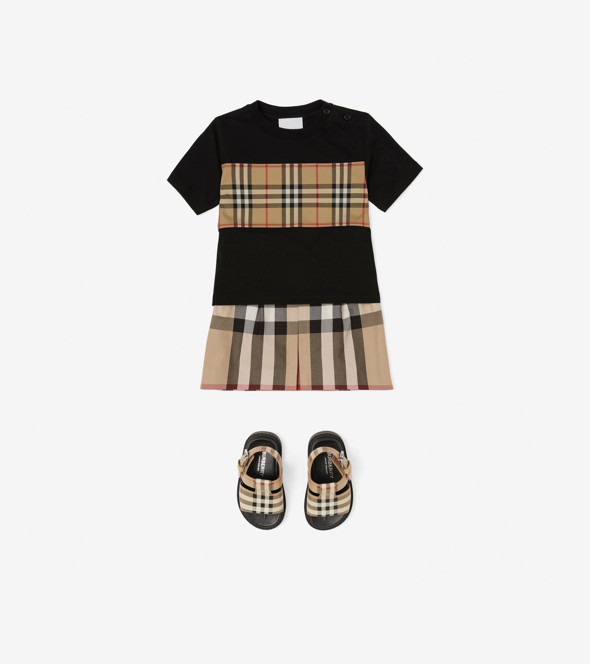 INF GIRL SKIRTS ARCHIVE BEIGE IP CHK