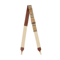 W BAG STRAPS BRONZER