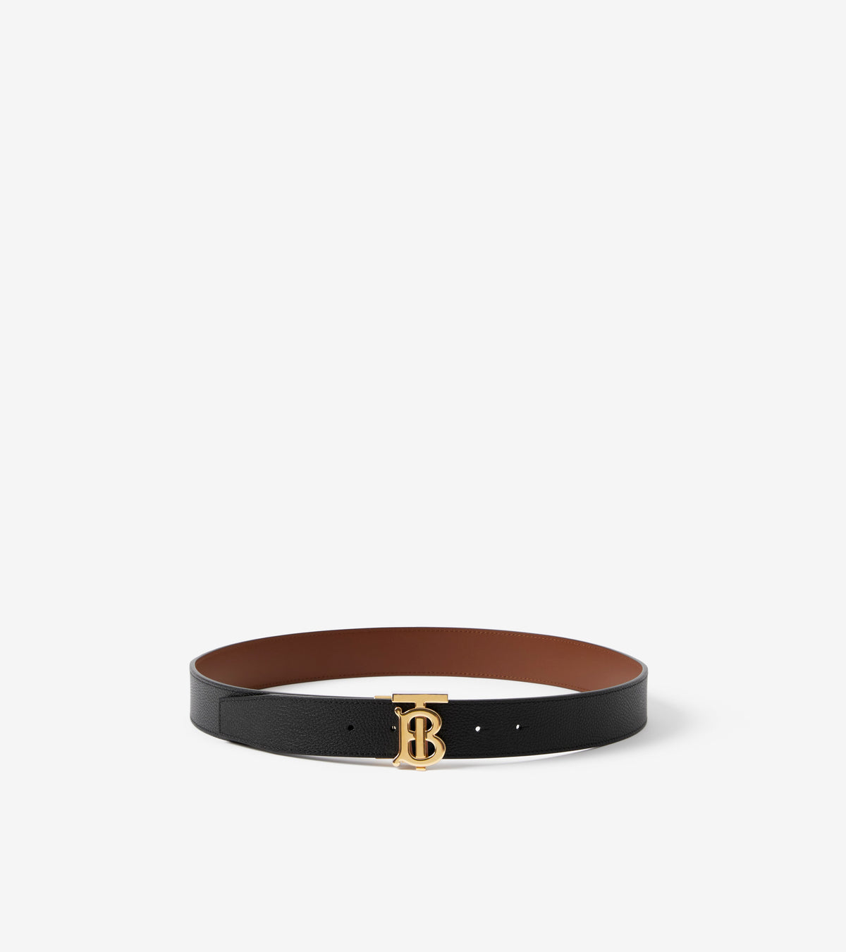 M BELT Noir/Fauve/Or clair