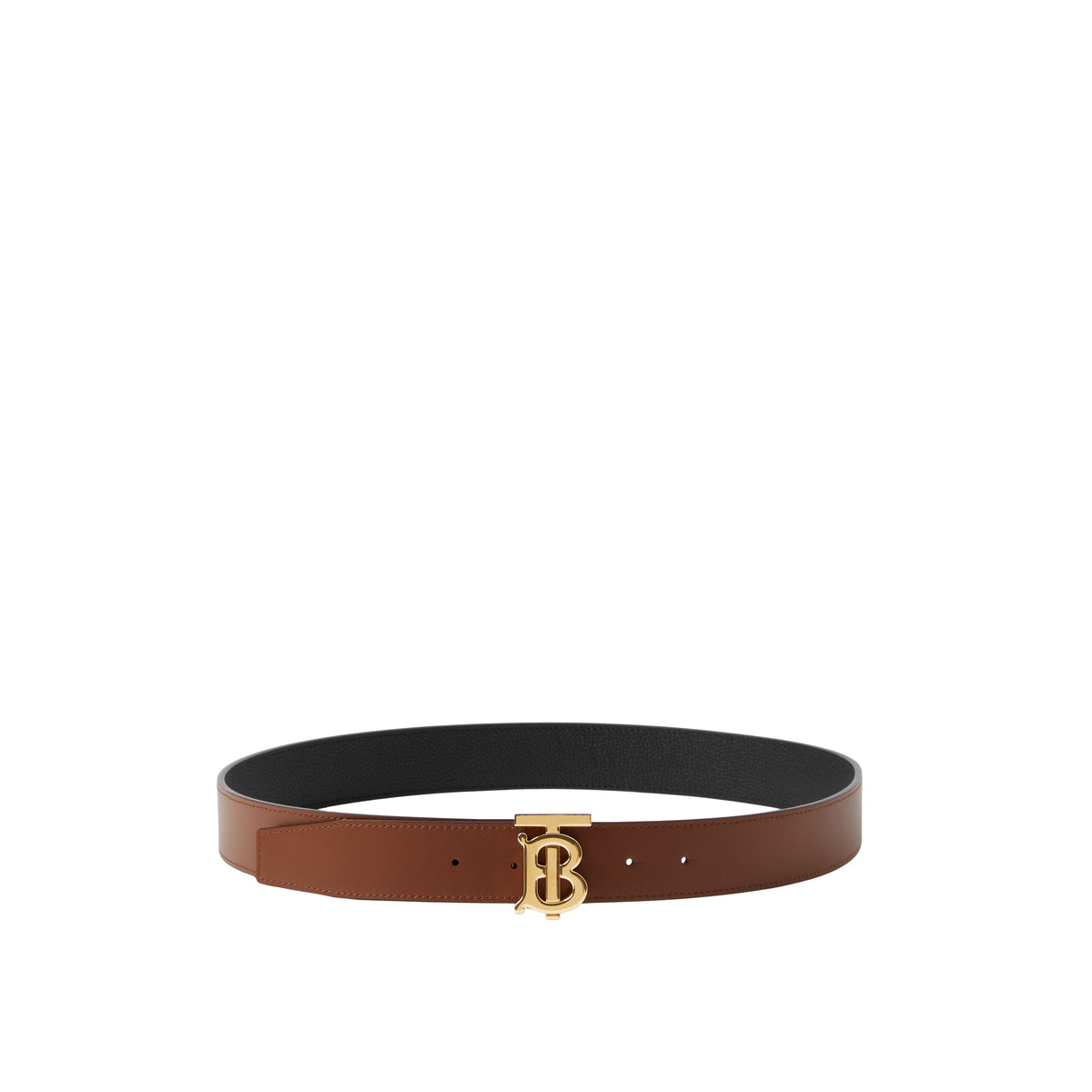 M BELT Noir/Fauve/Or clair