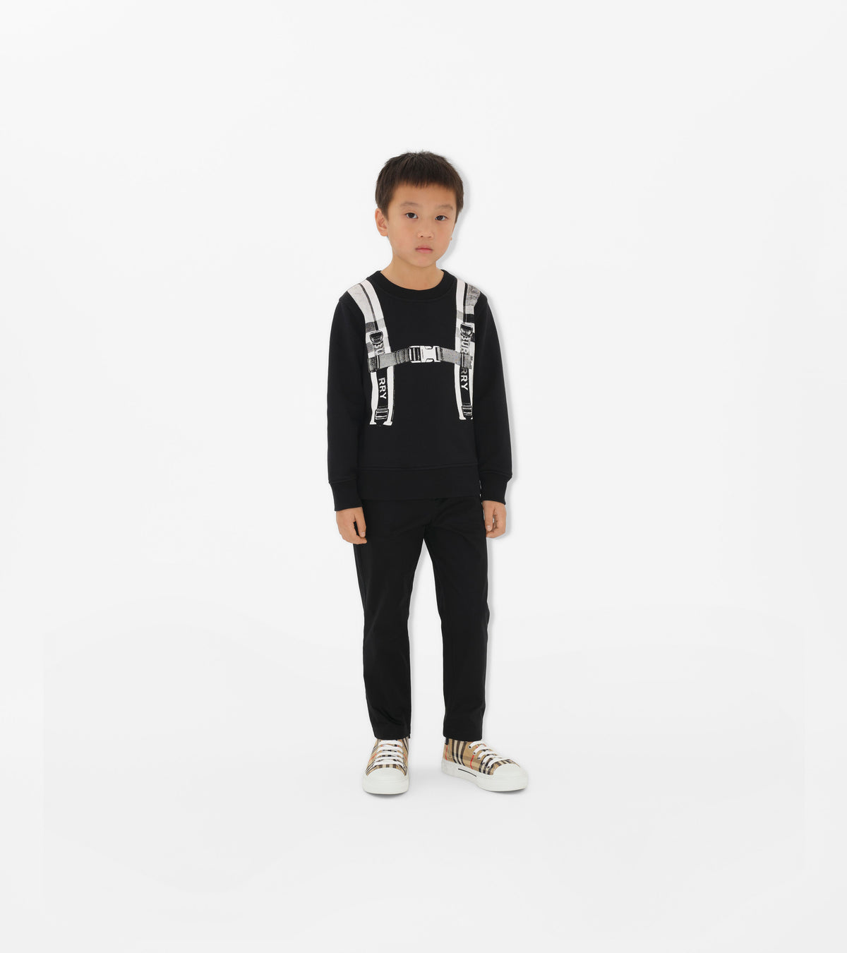 KID BOY CASL TRSRS NOIR