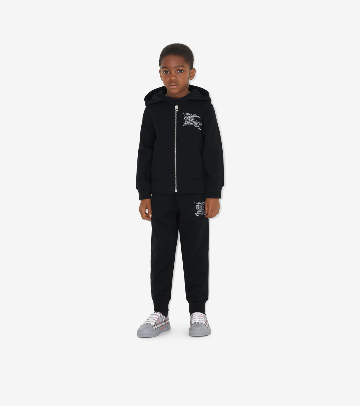 KID BOY SWEATERS NOIR