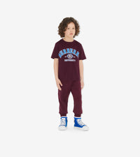 KID BOY T-SHIRTS MARRON PROFOND