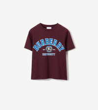 KID BOY T-SHIRTS MARRON PROFOND