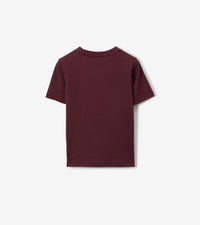 KID BOY T-SHIRTS MARRON PROFOND
