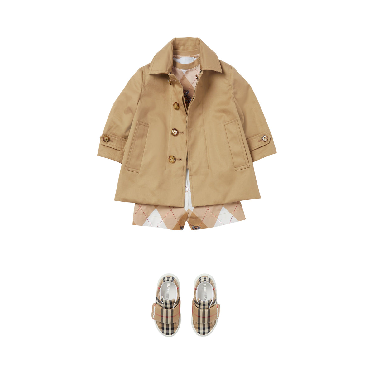 INF BOY TRENCHES ARCHIVE BEIGE IP CHK