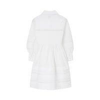 KID GIRL DRESSES BLANC