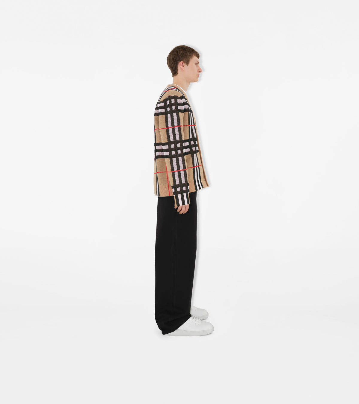 M KNIT CARDIGAN ARCHIVES BEIGES
