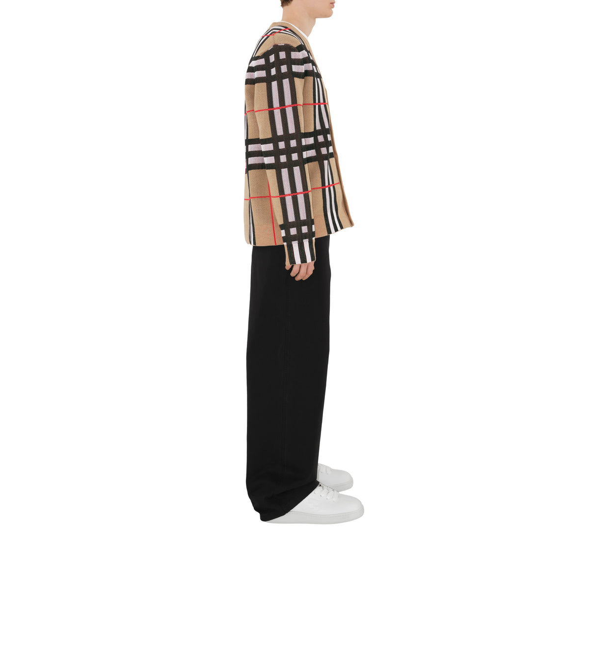 M KNIT CARDIGAN ARCHIVES BEIGES