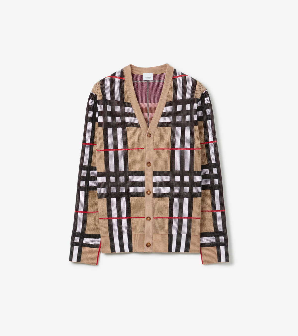 M KNIT CARDIGAN ARCHIVES BEIGES