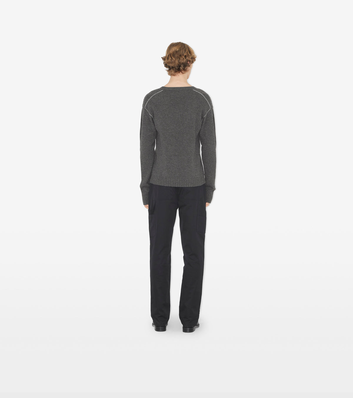 M CASUAL TROUSERS NOIR