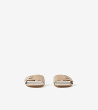 W FLAT SANDAL AMANDE CLAIR MARRON