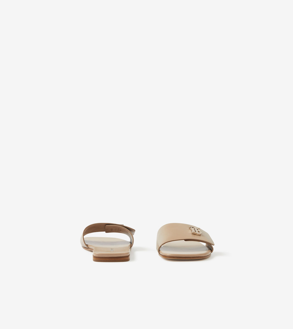 W FLAT SANDAL AMANDE CLAIR MARRON
