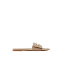 W FLAT SANDAL AMANDE CLAIR MARRON