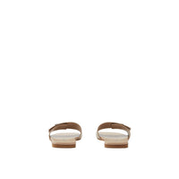 W FLAT SANDAL AMANDE CLAIR MARRON