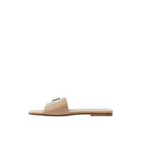 W FLAT SANDAL AMANDE CLAIR MARRON