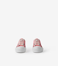 W TRAINER Carreaux rose bonbon