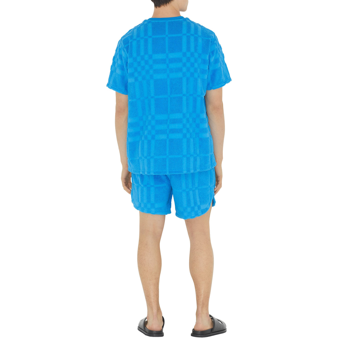 M JERSEY SHORTS BLEU CÉRULÉEN BRILLANT