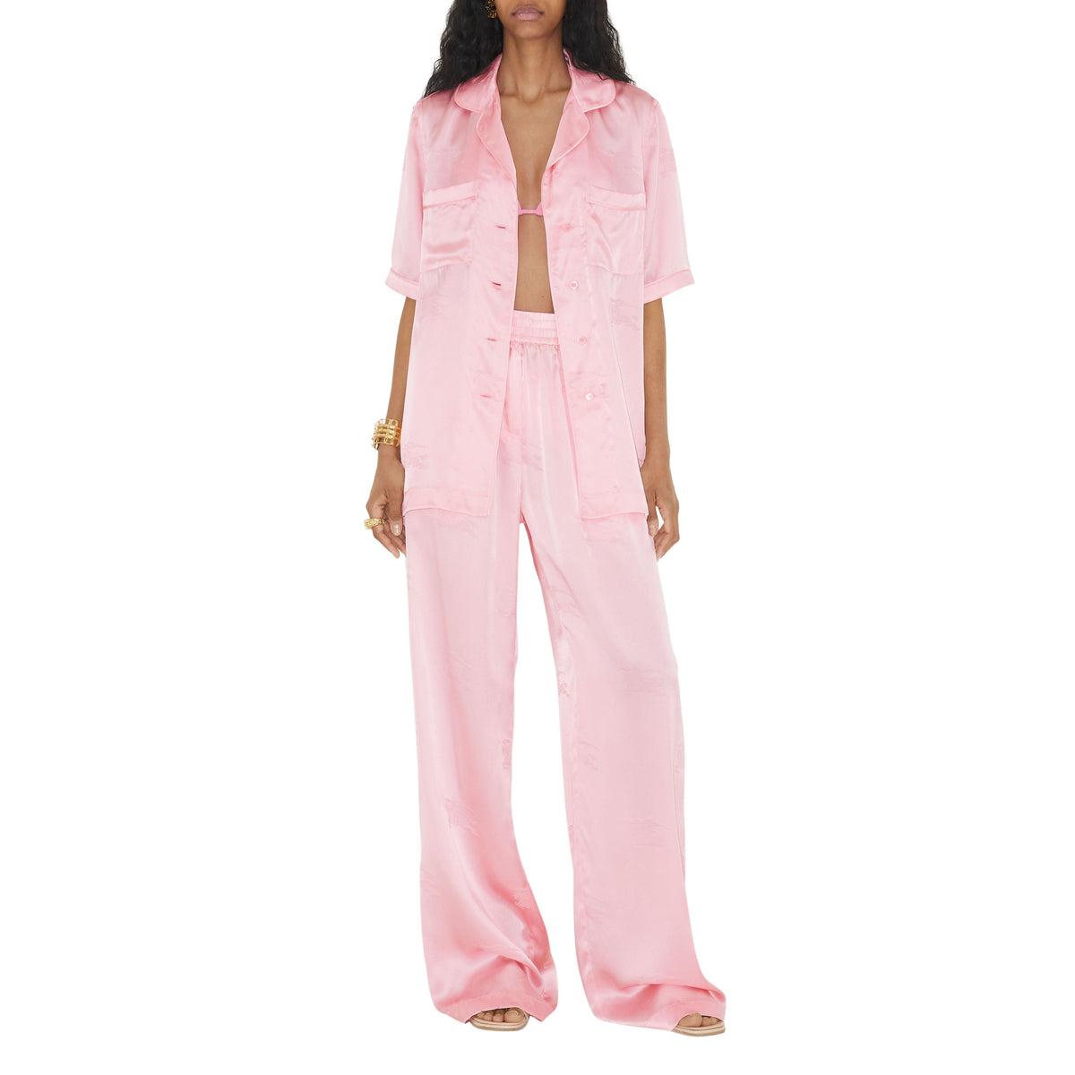W CASUAL TROUSERS FLEUR DOUCE