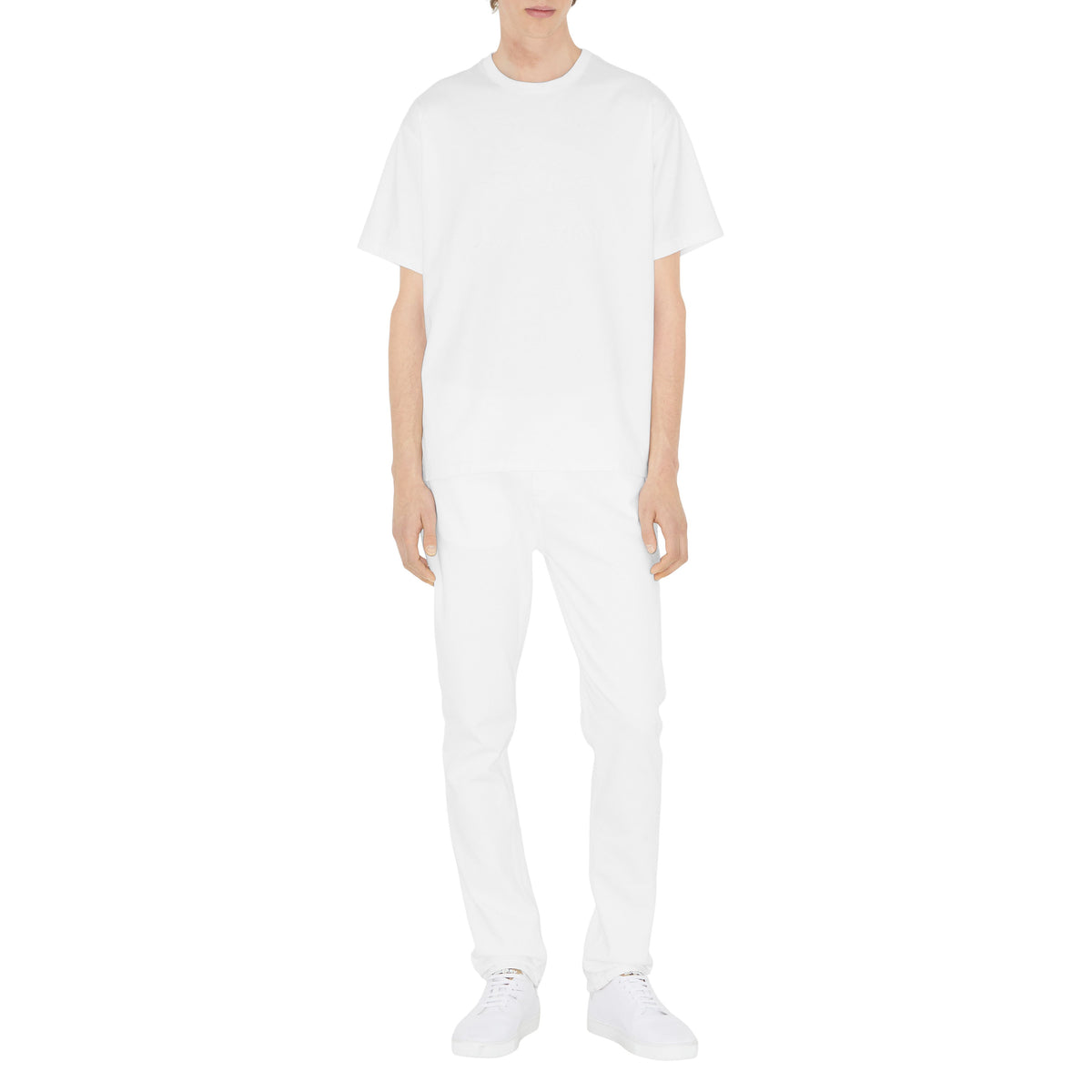 M DENIM 5 PKTS BLANC
