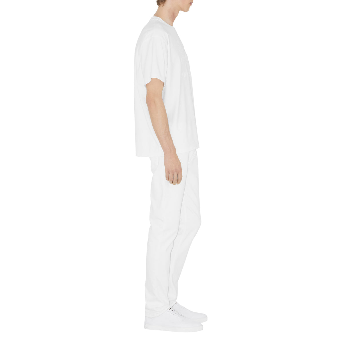 M DENIM 5 PKTS BLANC