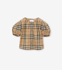 INF GIRL SHIRT&BLOUS ARCHIVE BEIGE IP CHK