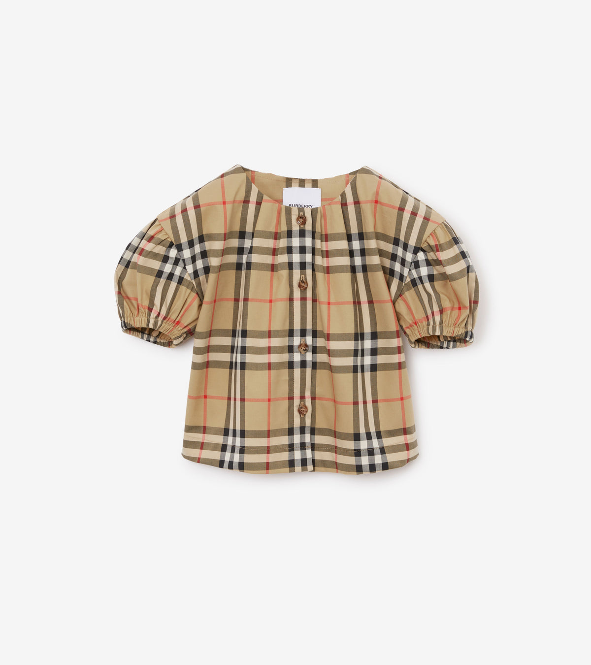 INF GIRL SHIRT&BLOUS ARCHIVE BEIGE IP CHK