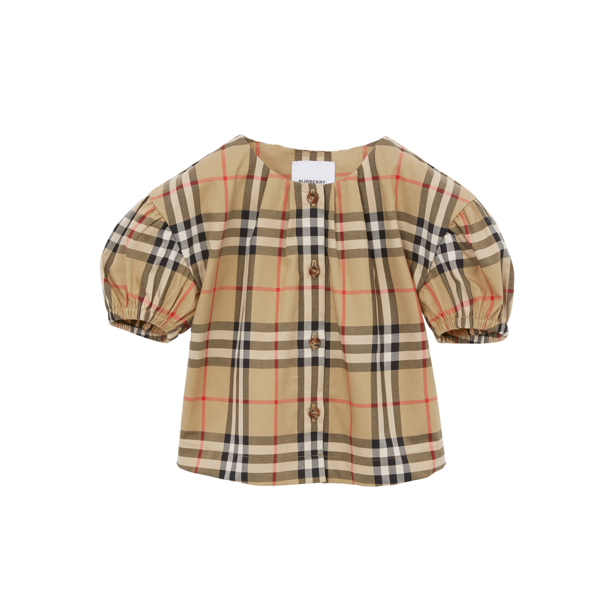 INF GIRL SHIRT&BLOUS ARCHIVE BEIGE IP CHK