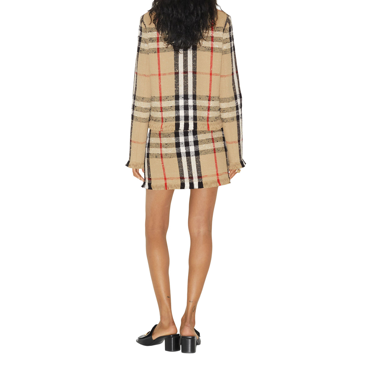 W JACKETS TAIL ARCHIVE BEIGE IP CHK