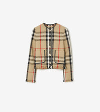 W JACKETS TAIL ARCHIVE BEIGE IP CHK
