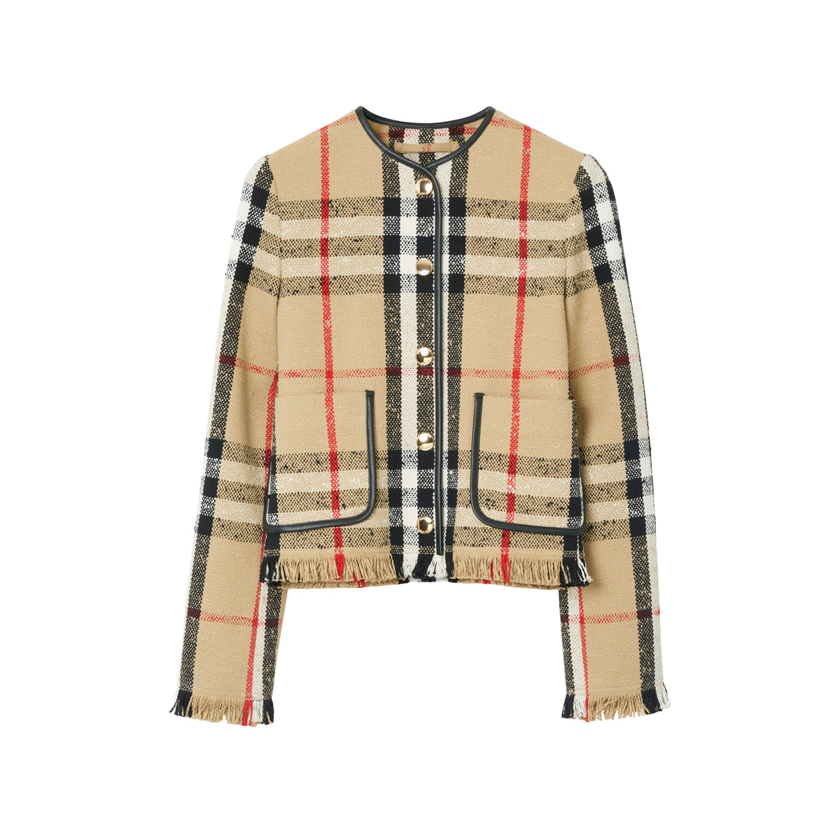 W JACKETS TAIL ARCHIVE BEIGE IP CHK