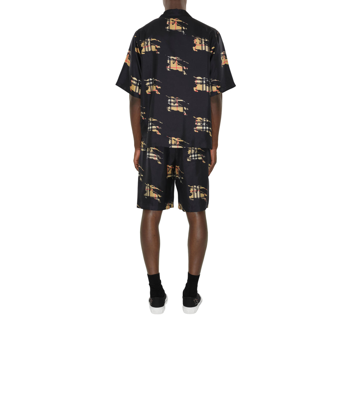 M CASUAL SHORTS ARCHIVE IP PAT BEIGE