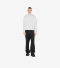 M JWEAR L/S CRW BLANC