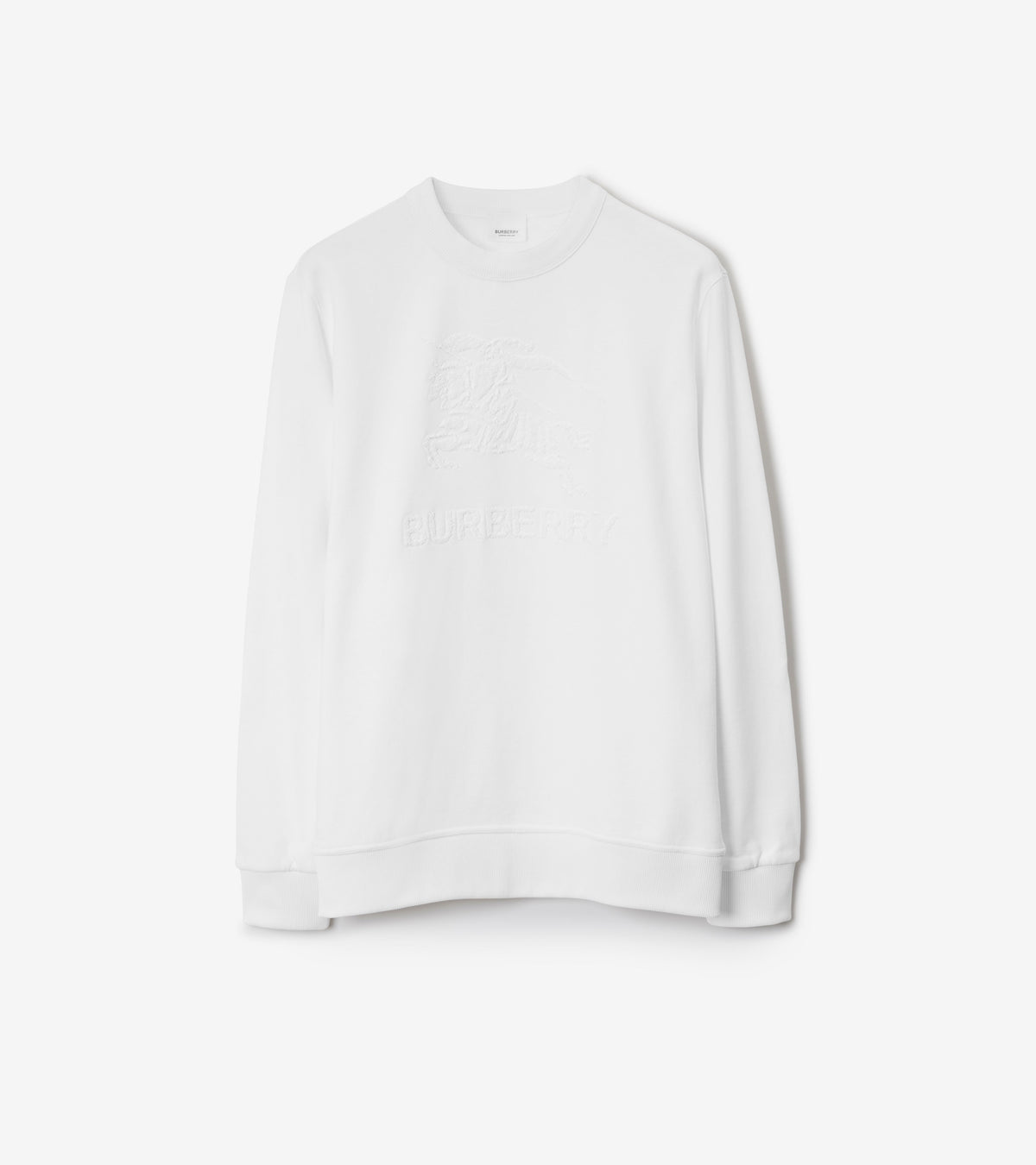 M JWEAR L/S CRW BLANC