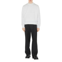 M JWEAR L/S CRW BLANC