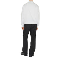 M JWEAR L/S CRW BLANC
